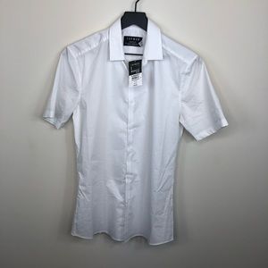 NWT Men’s Topman Muscle Fit Short Sleeve Shirt